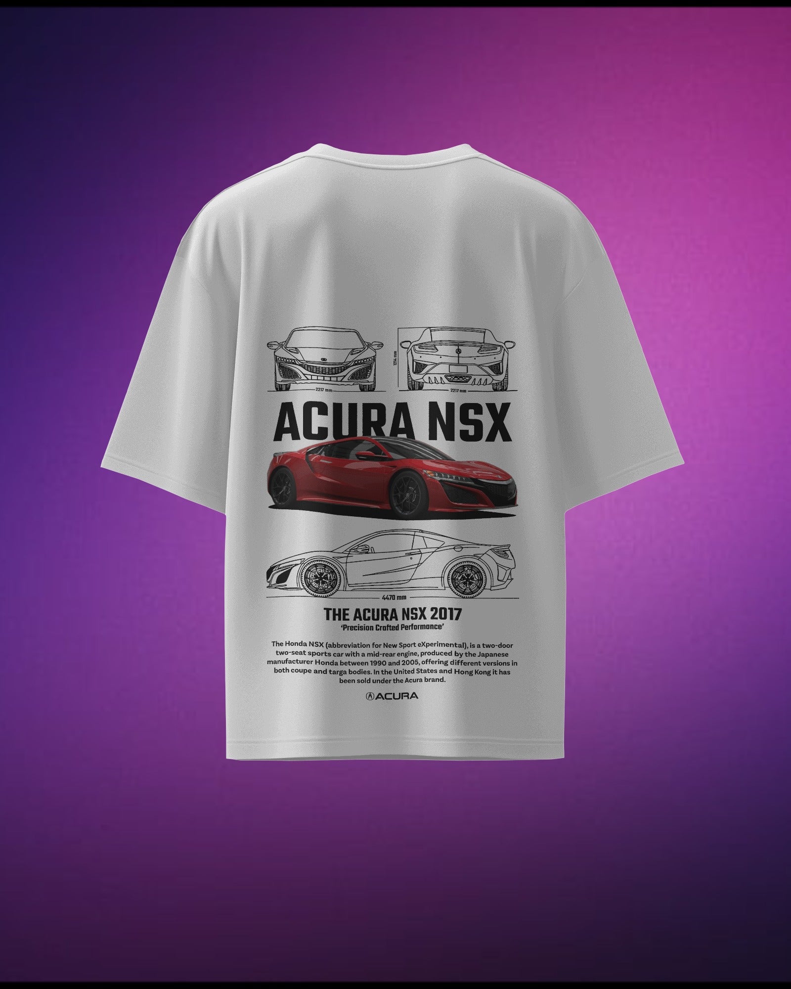 Acura NSX 1990 T-Shirt 