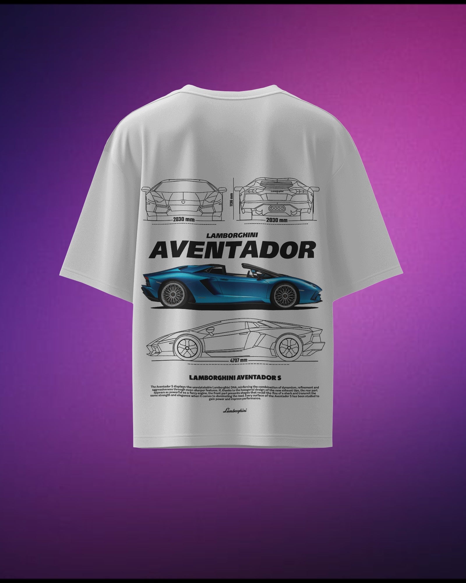 Lamborghini Aventador V2 T-Shirt