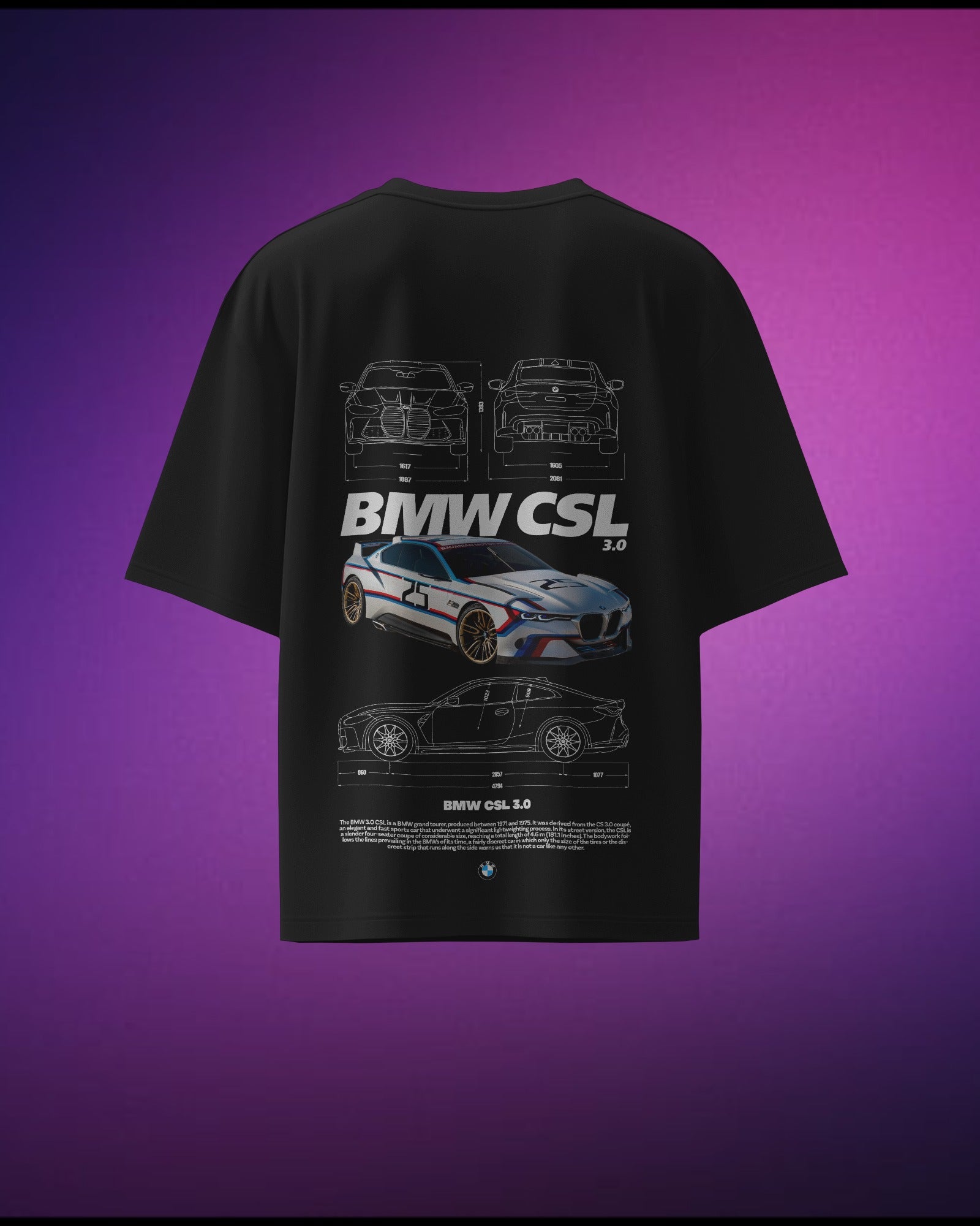 BMW CSL 3.0 T-Shirt