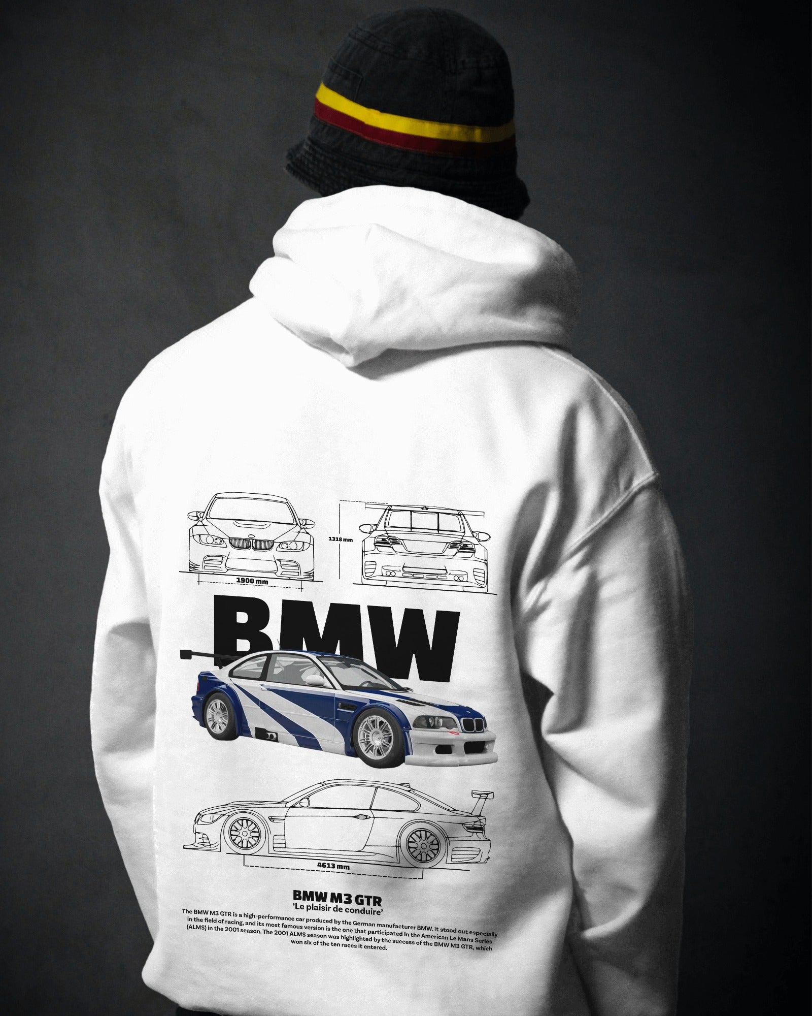 BMW M3 GTR Premium Cotton Hoodie – Iconic Style for BMW Enthusiasts