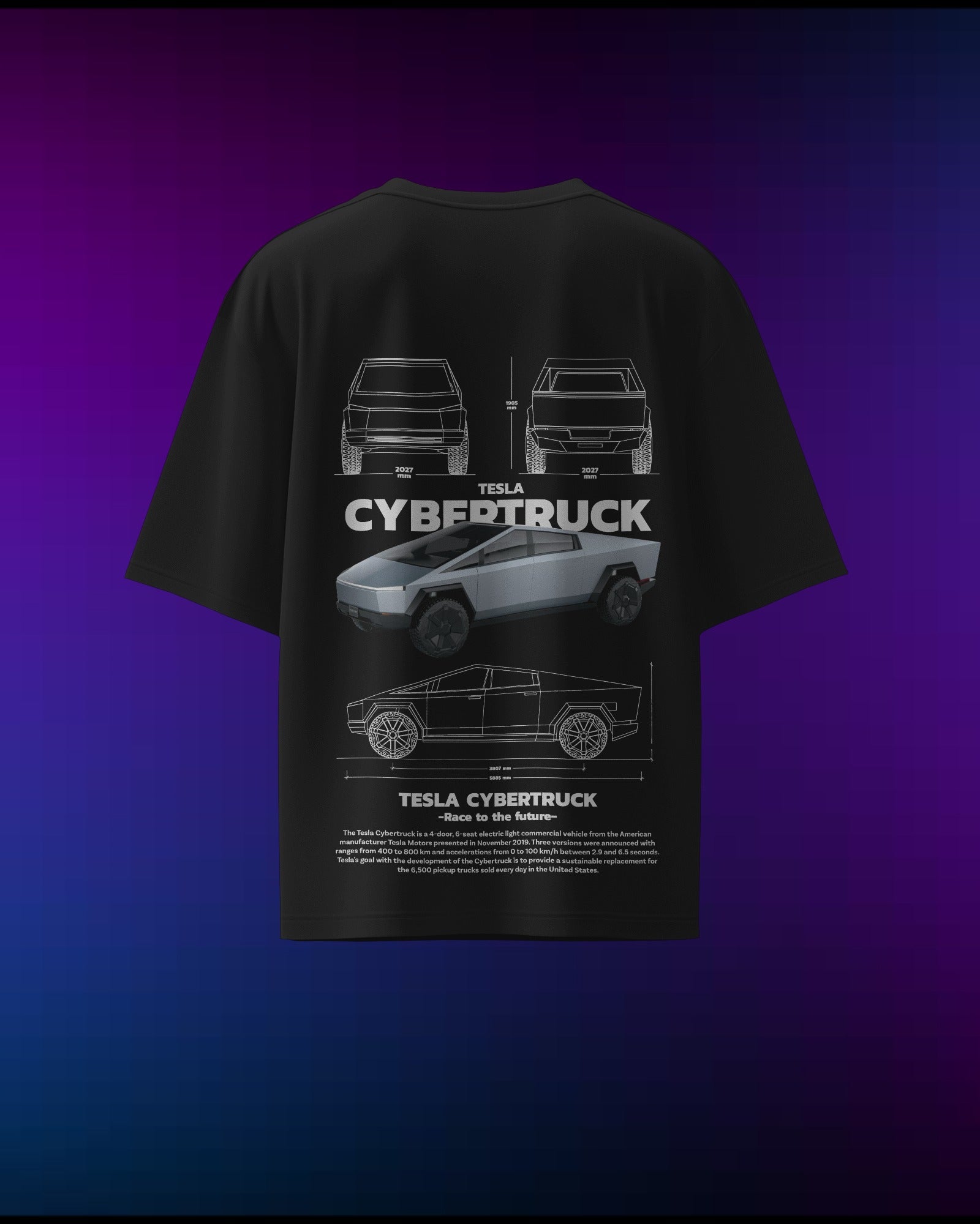 Tesla Cybertruck T-Shirt