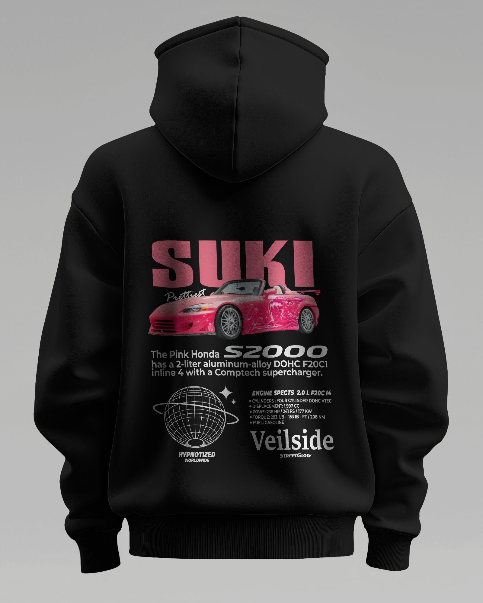 HONDA SUKI – Premium Oversized Cotton Hoodie by Cruize Wear