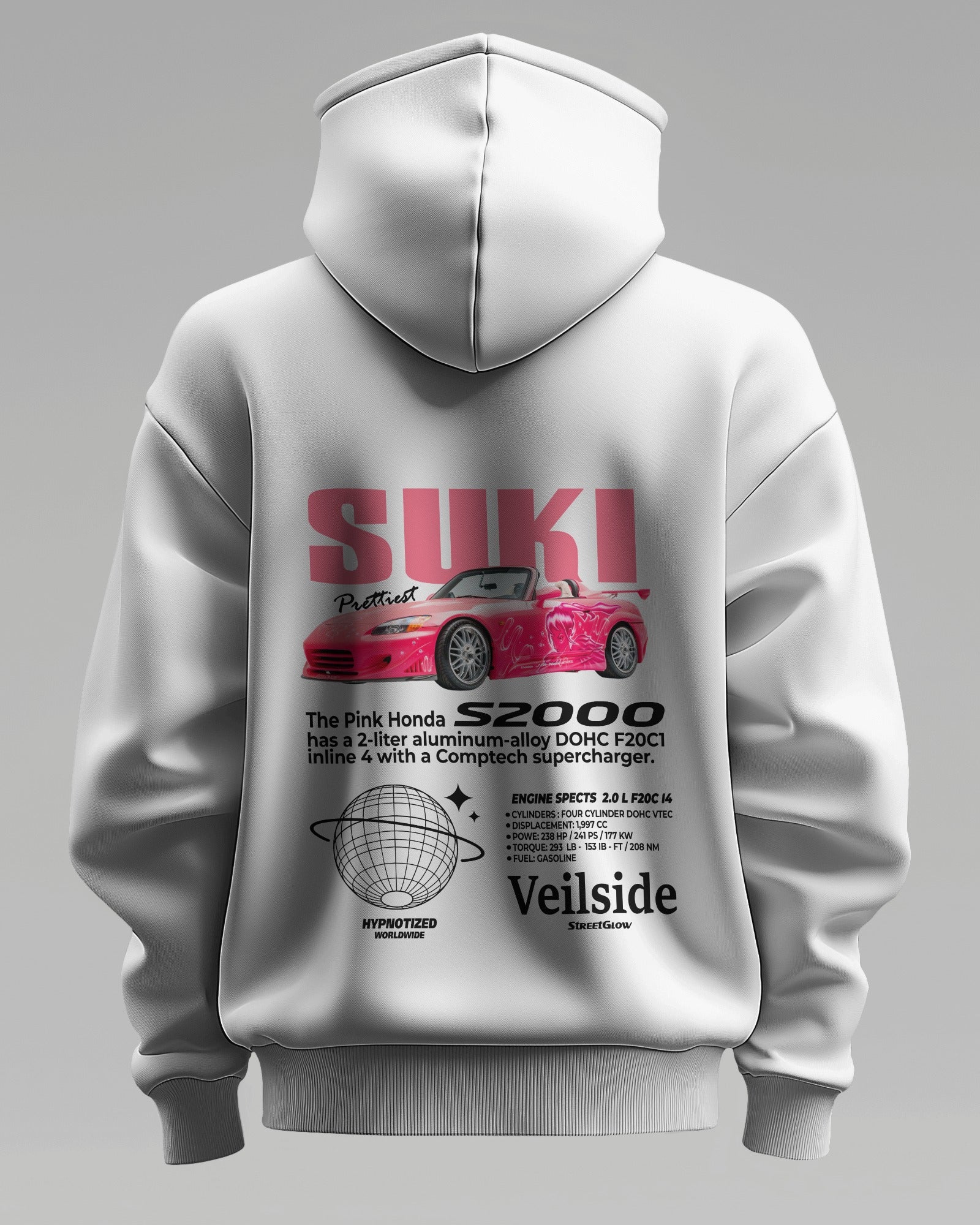 HONDA SUKI – Premium Oversized Cotton Hoodie by Cruize Wear