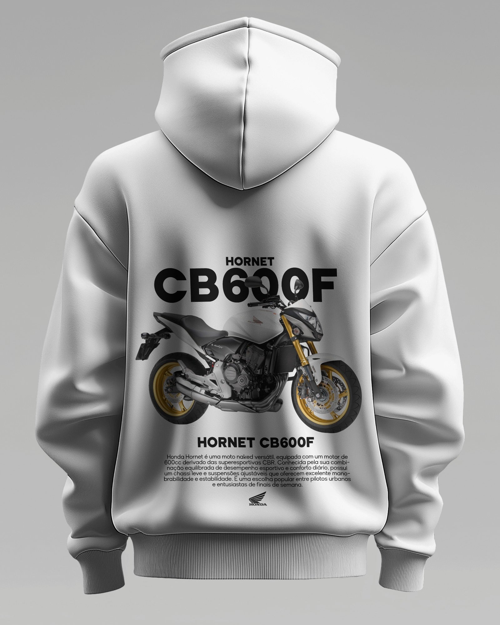 Hornet CB600F – Premium Oversized Cotton Bike Hoodie by Cruize Wear