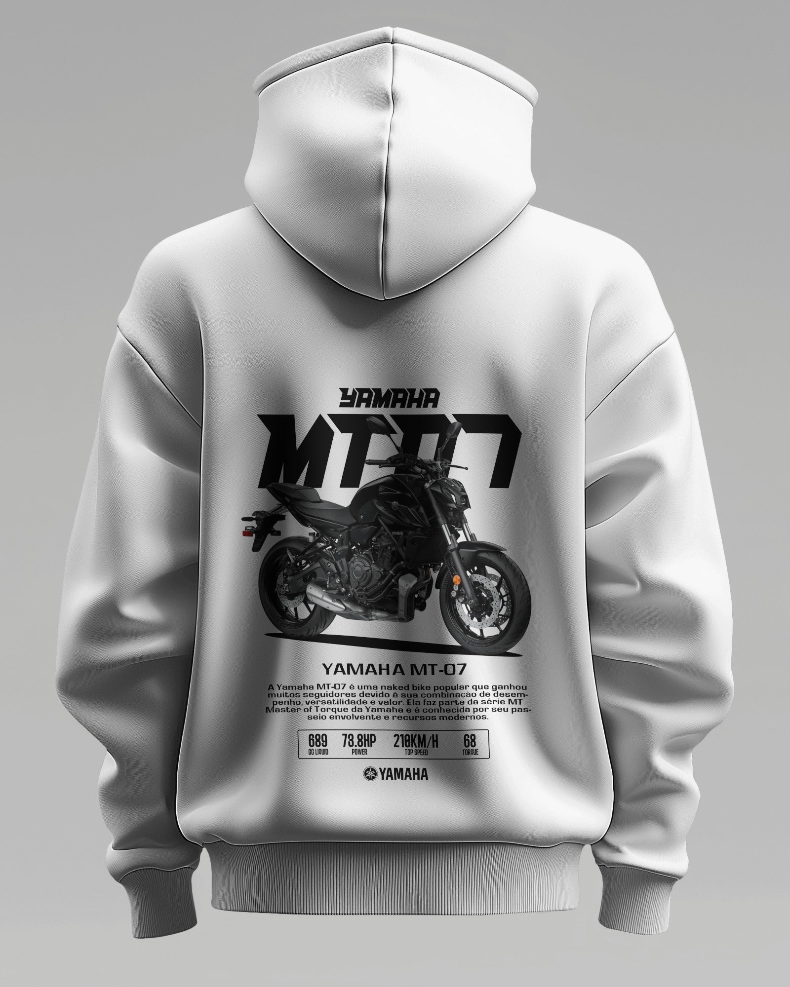 MT-07 – Premium Oversized Cotton Bike Hoodie by Cruize Wear