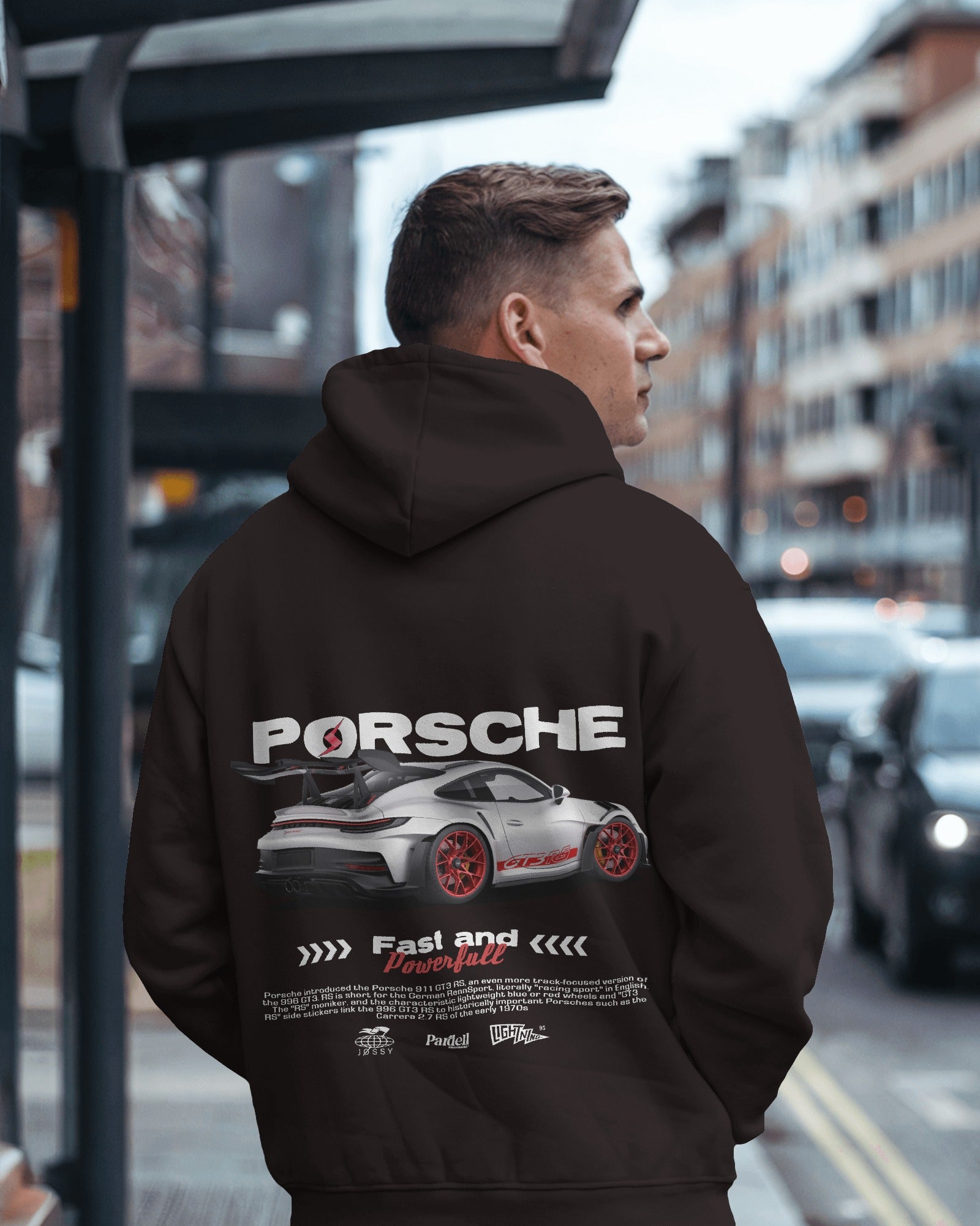 Porsche 911 GT3 RS V3 Premium Cotton Hoodie – Iconic Style for Porsche Enthusiasts