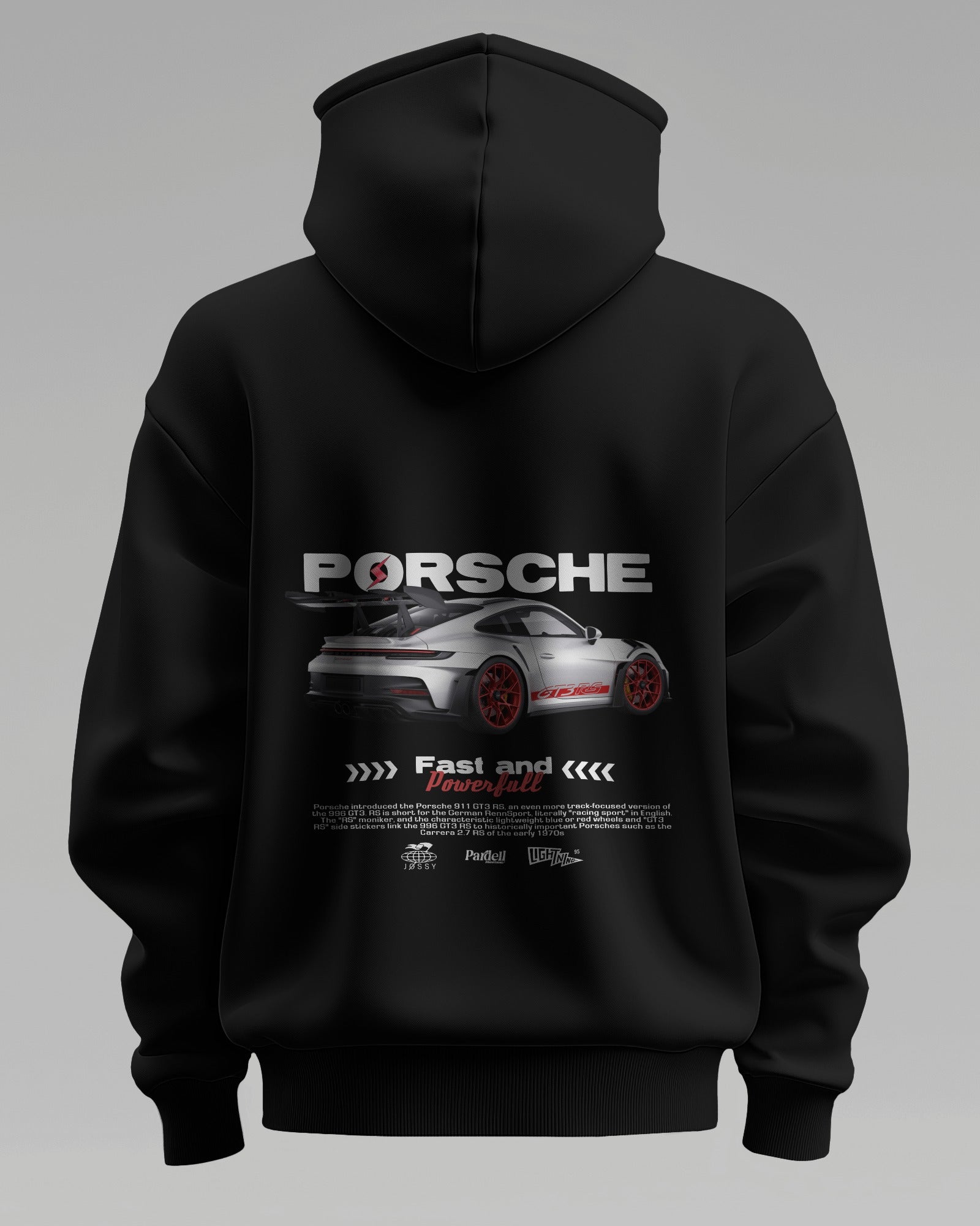 PORSCHE 911 2024 FAST – Premium Oversized Cotton Hoodie by Cruize Wear