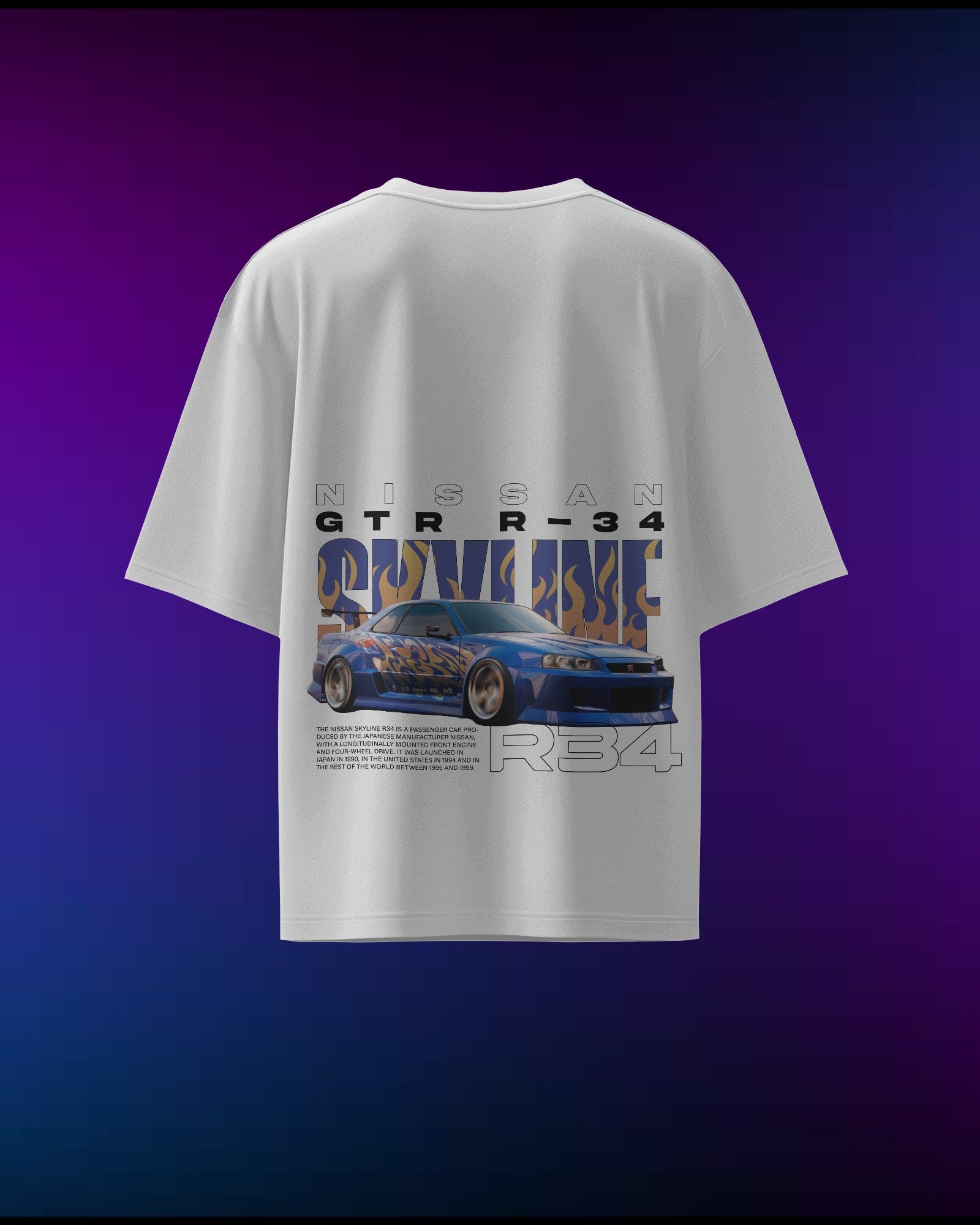 Nissan GTR R34 V3 T-Shirt