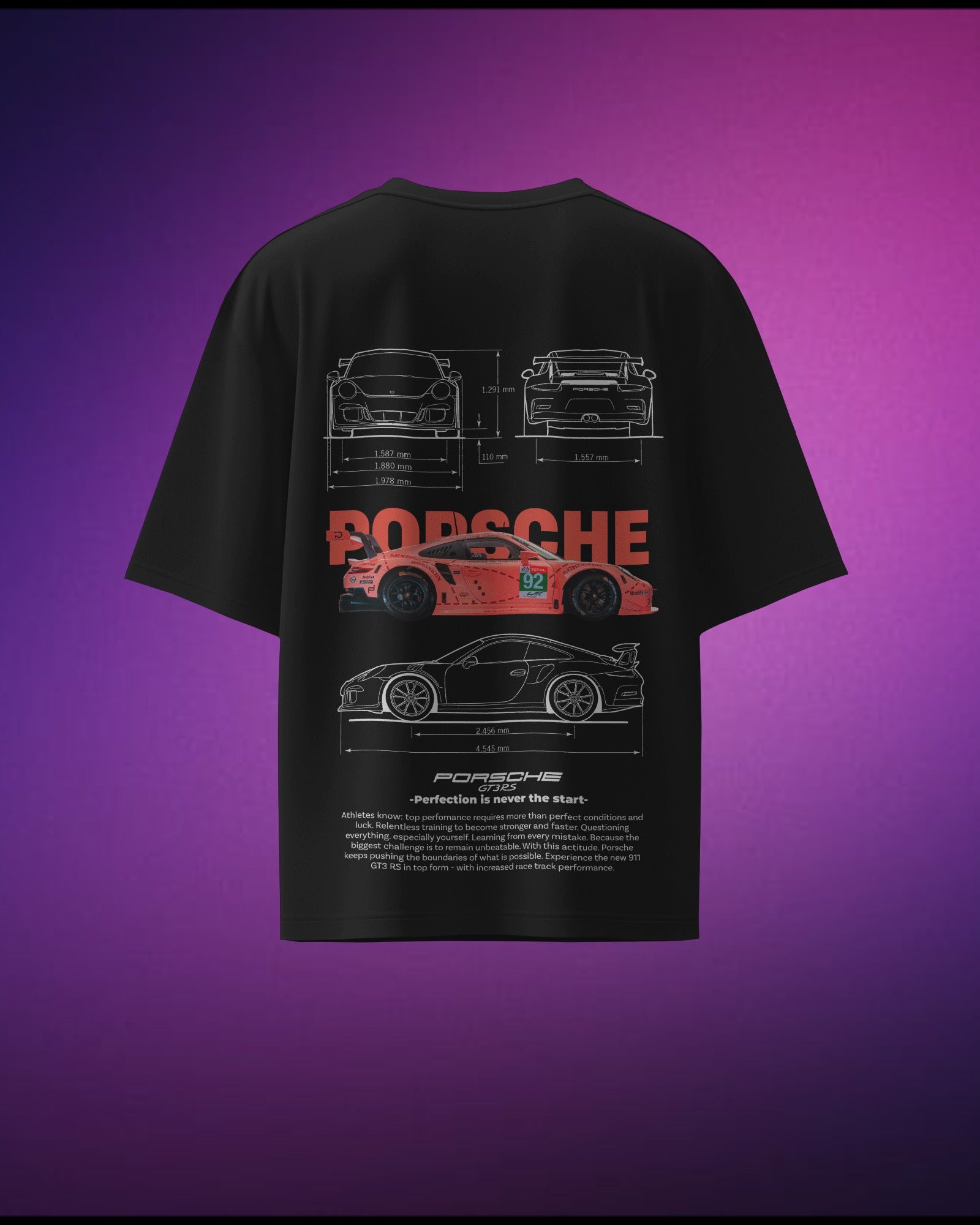 Porsche GT3 RS V4 T-Shirt