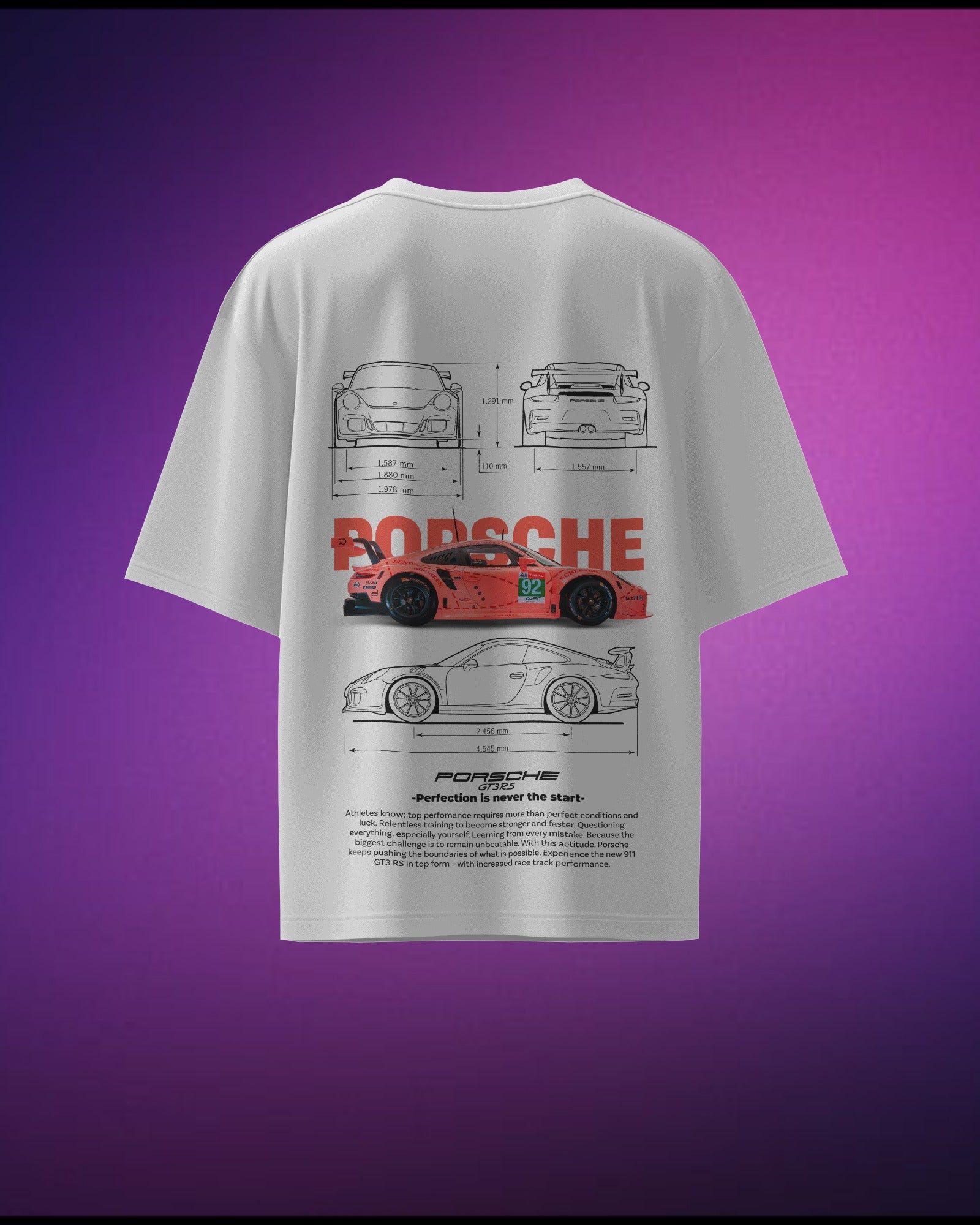 Porsche GT3 RS V4 T-Shirt