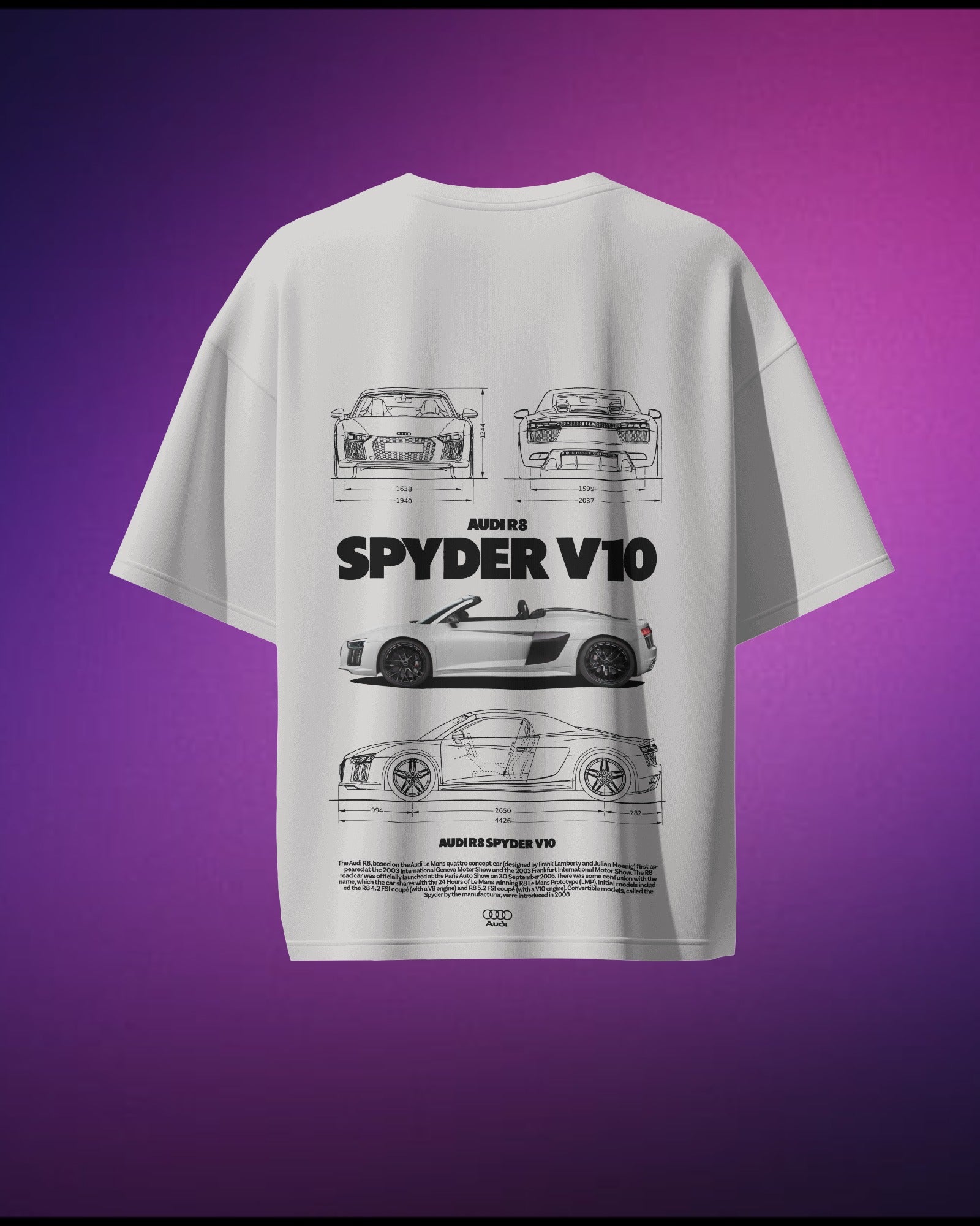 Audi R8 Spyder V10 T-Shirt