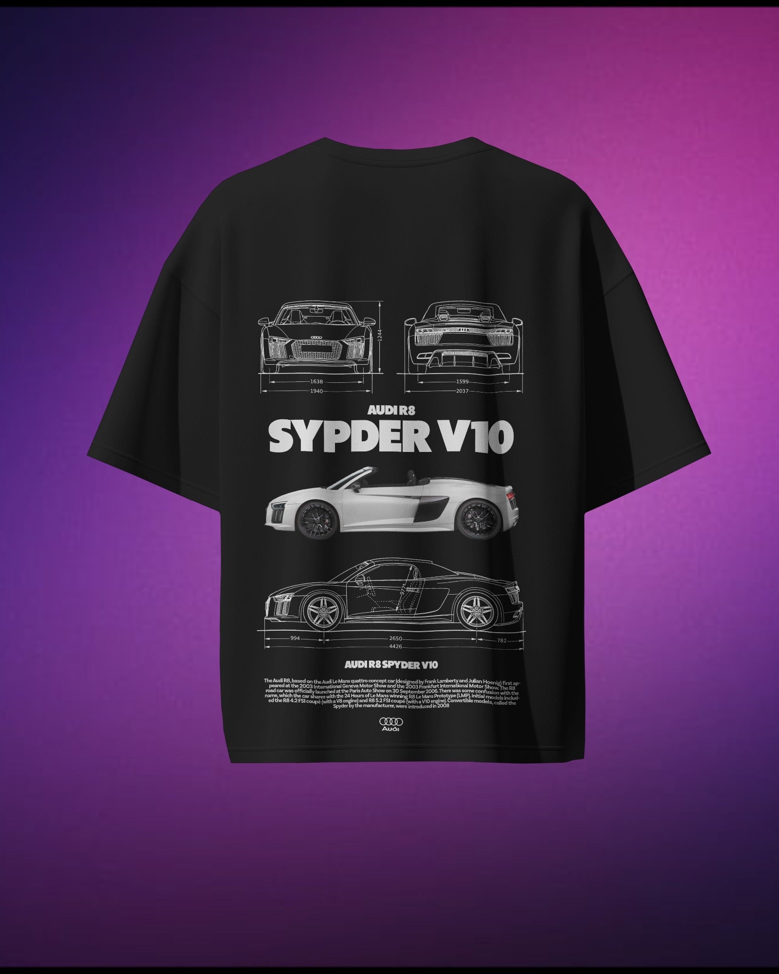 Audi R8 Spyder V10 T-Shirt