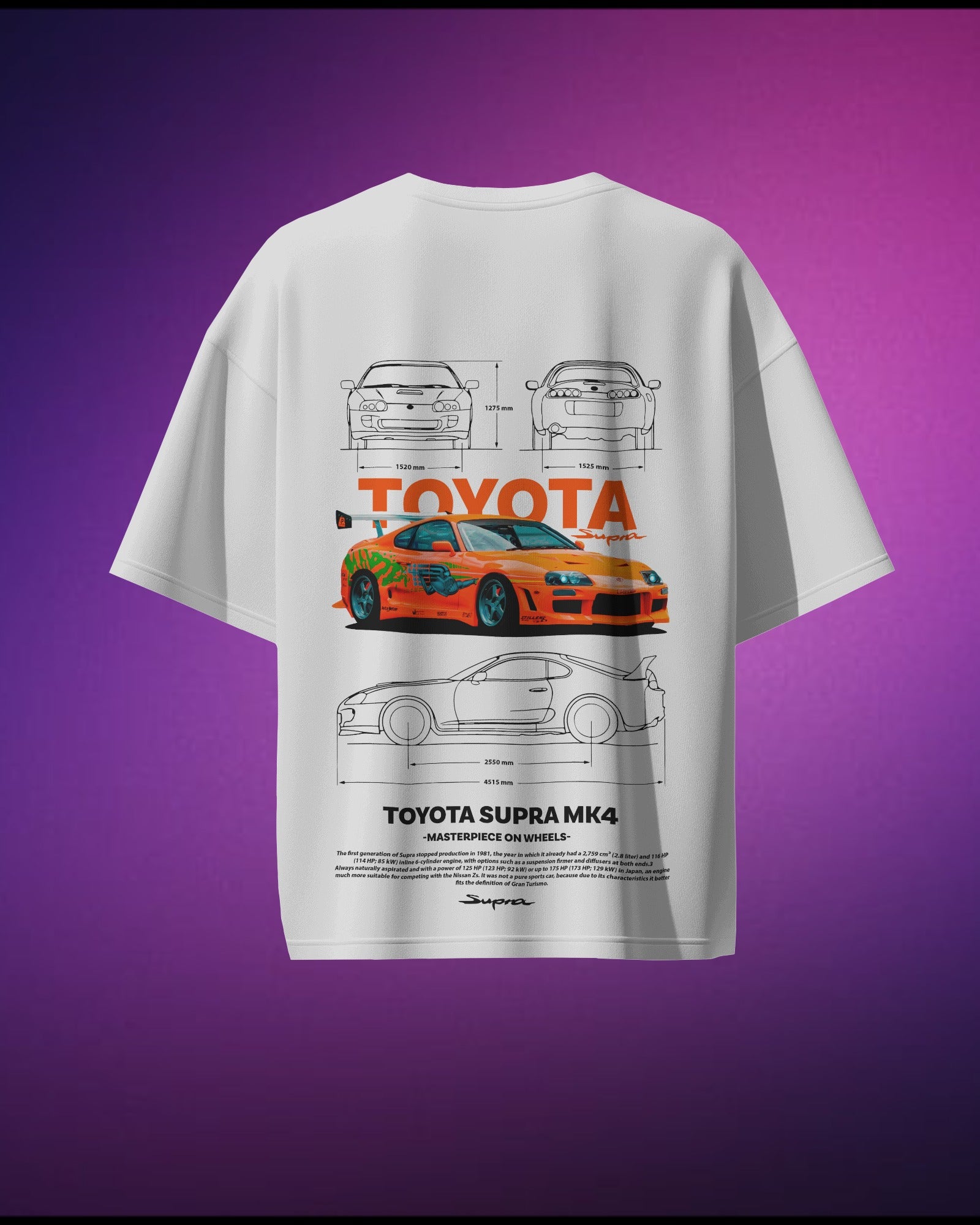 Toyota Supra MK4 T-Shirt 