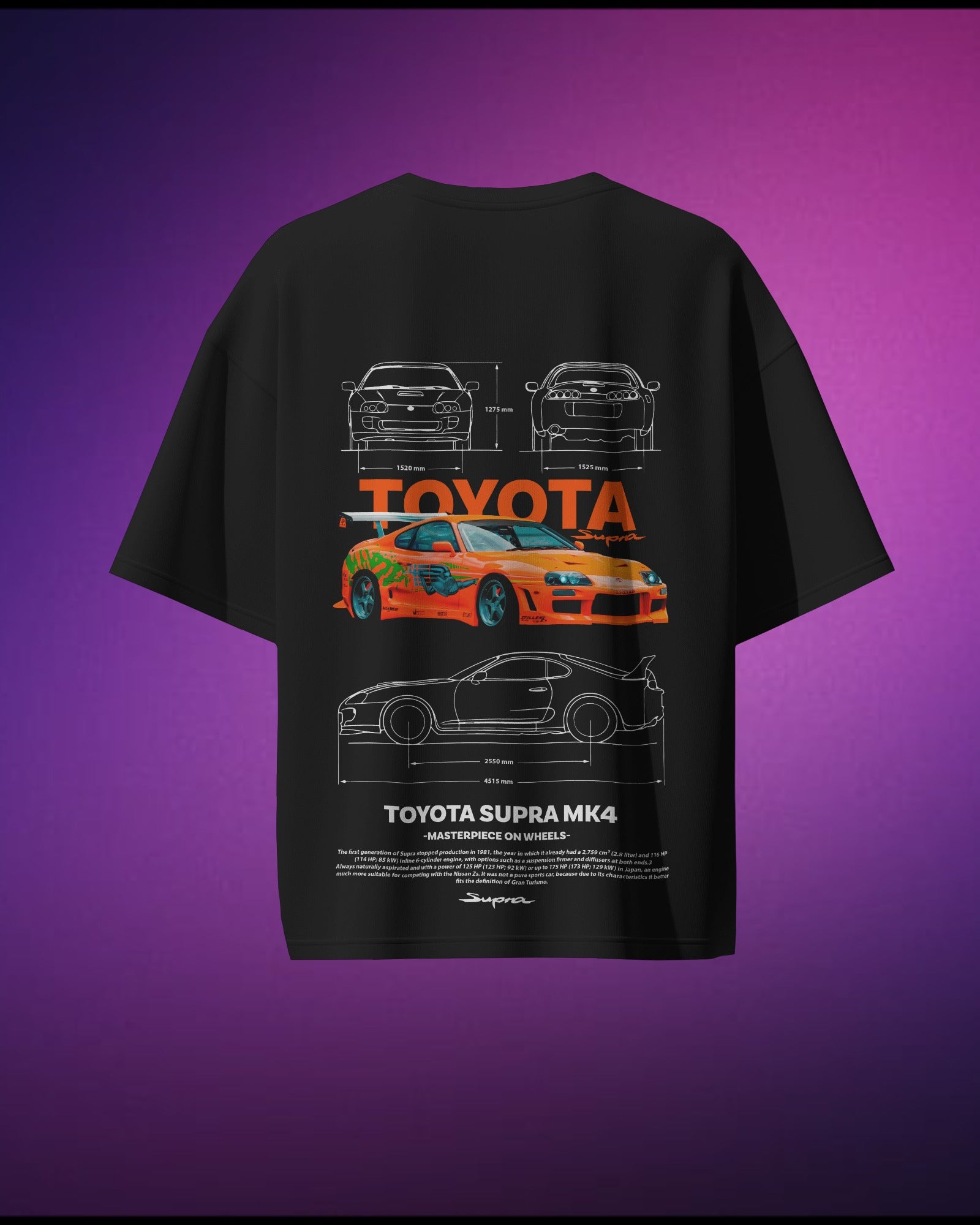 Toyota Supra MK4 T-Shirt 
