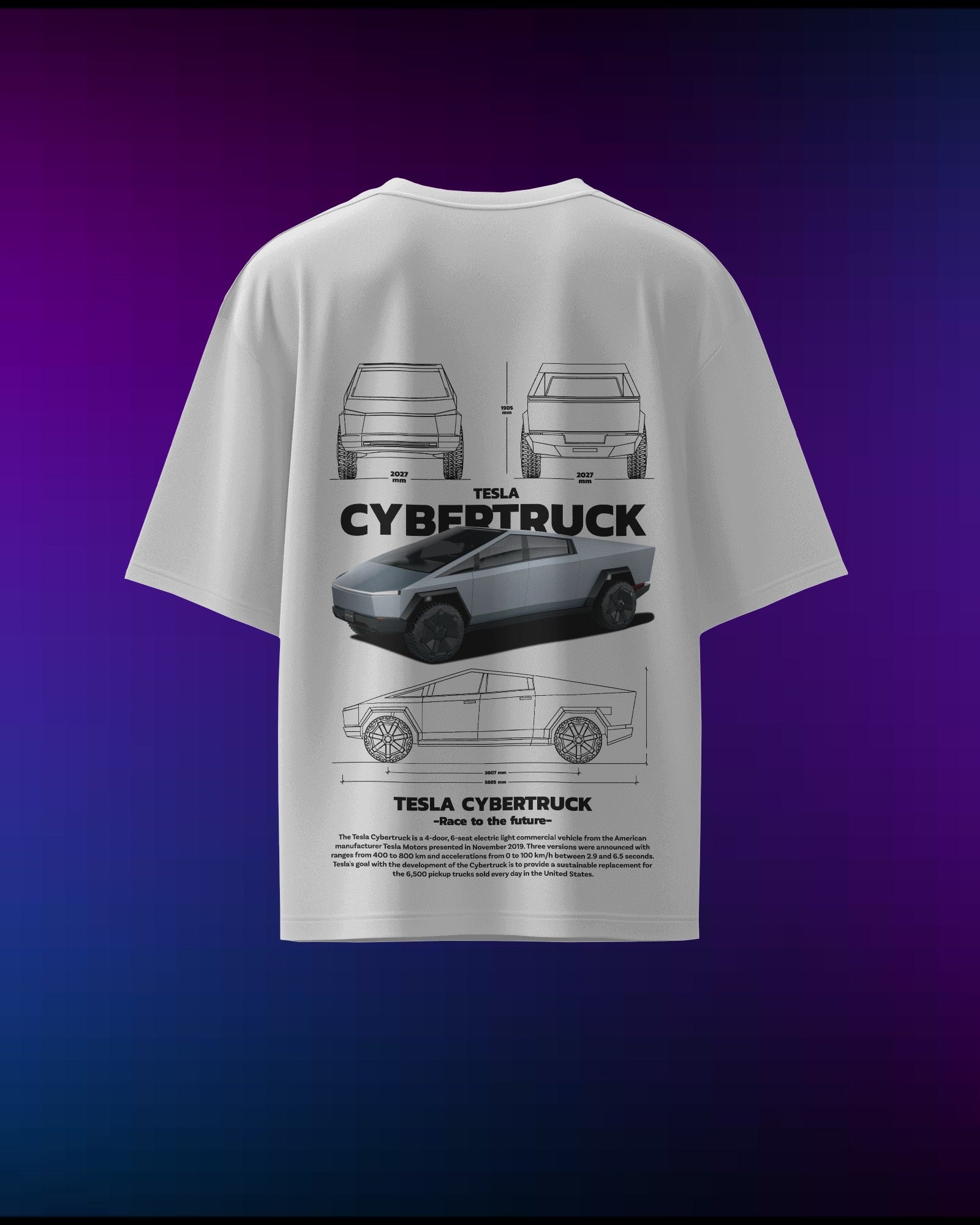 Tesla Cybertruck T-Shirt