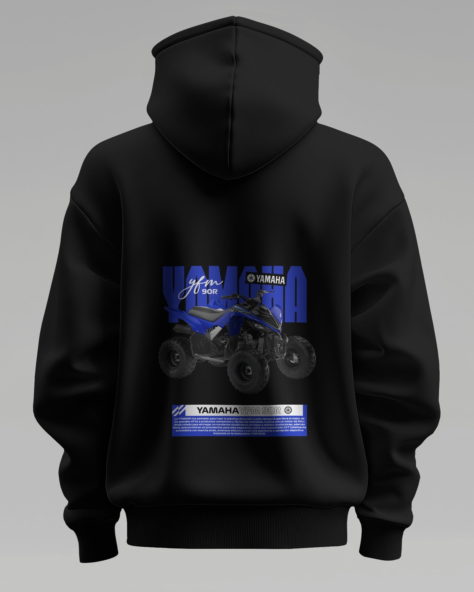 Yamaha YFM90R – Premium Oversized Cotton Bike Hoodie by Cruize Wear