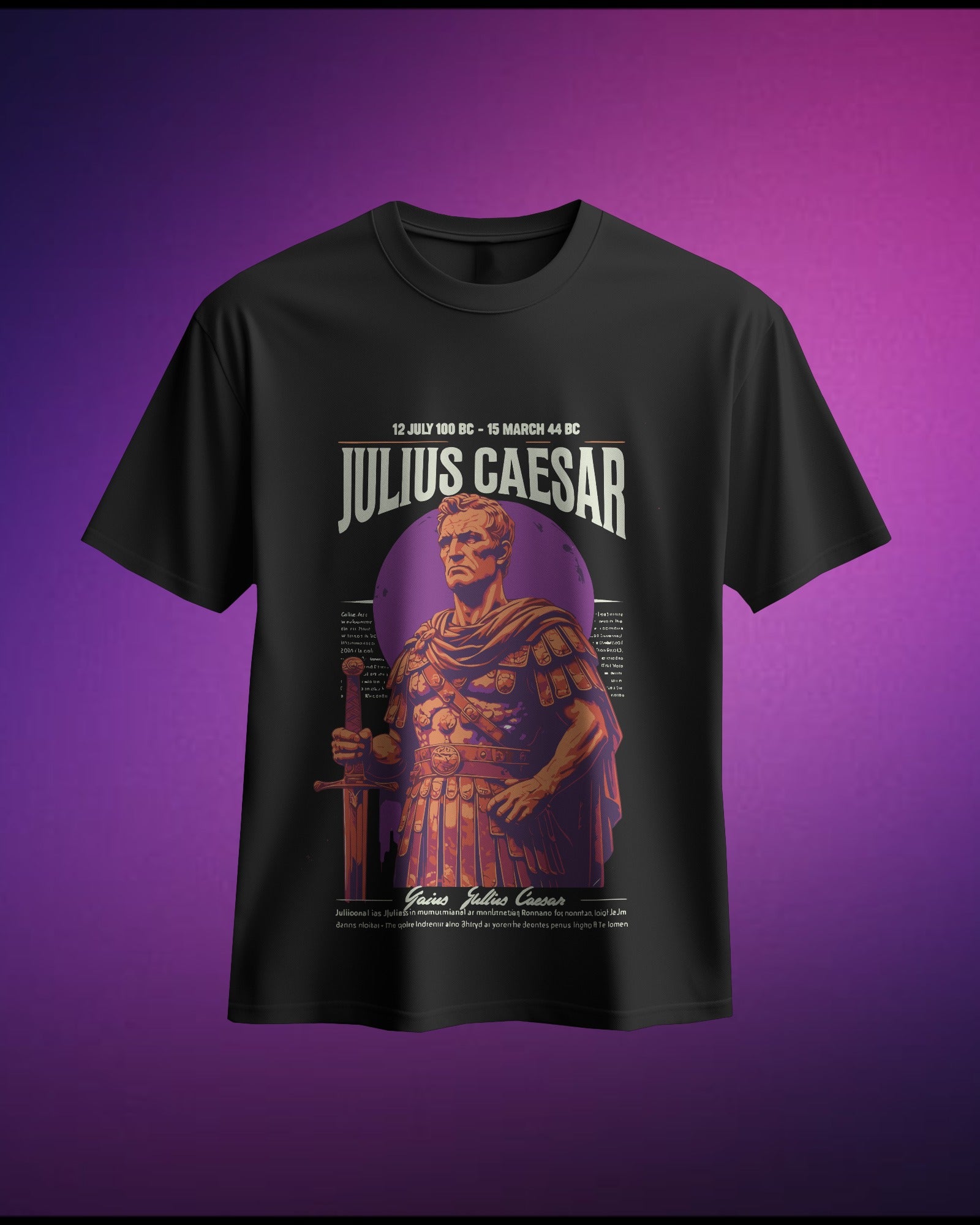 Julius Caesar Stoic T-Shirt