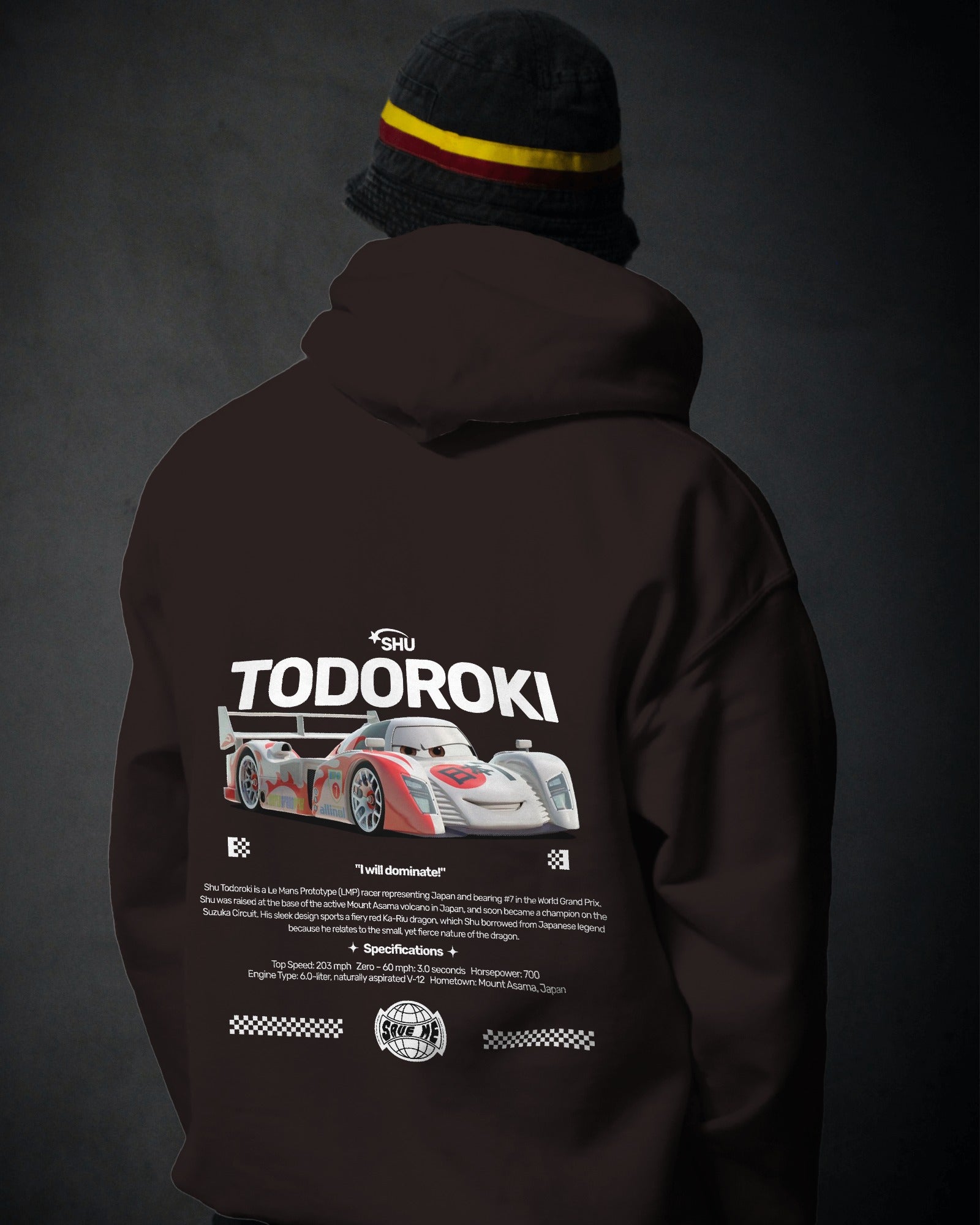 Shu Todoroki Premium F1 Cotton Hoodie