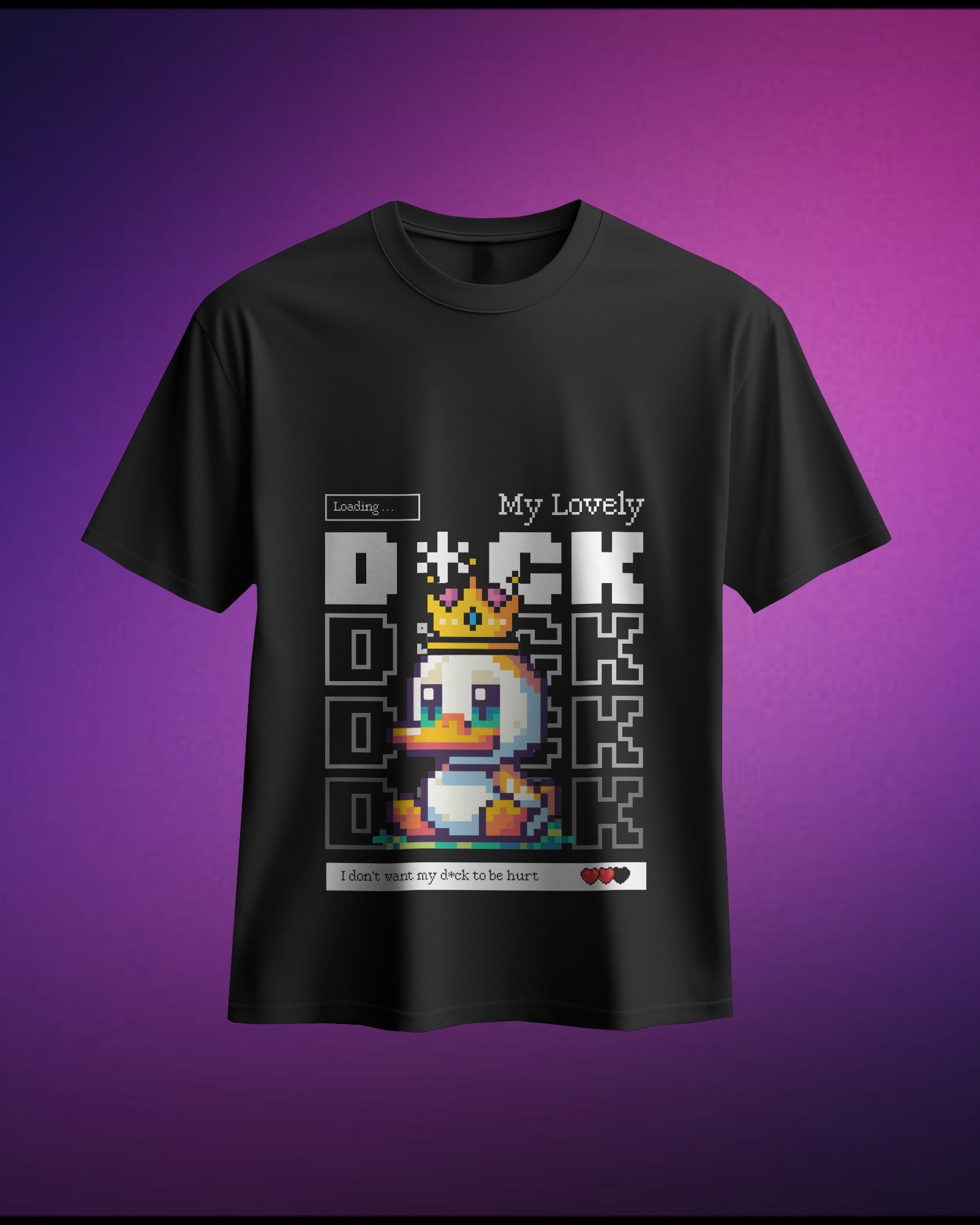 My Lovely Duck - Pure Cotton Oversized T-Shirt