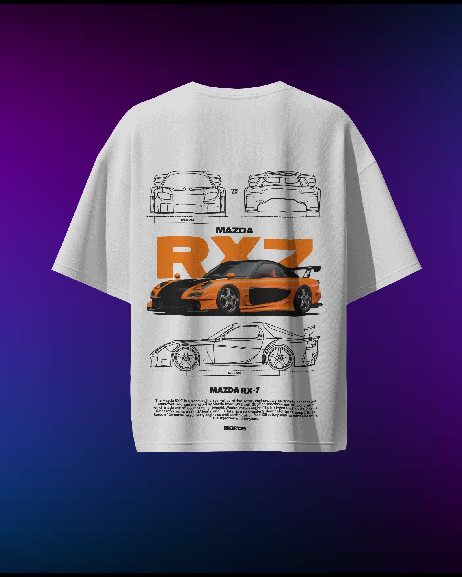 Mazda RX-7 Fast & Furious T-Shirt 