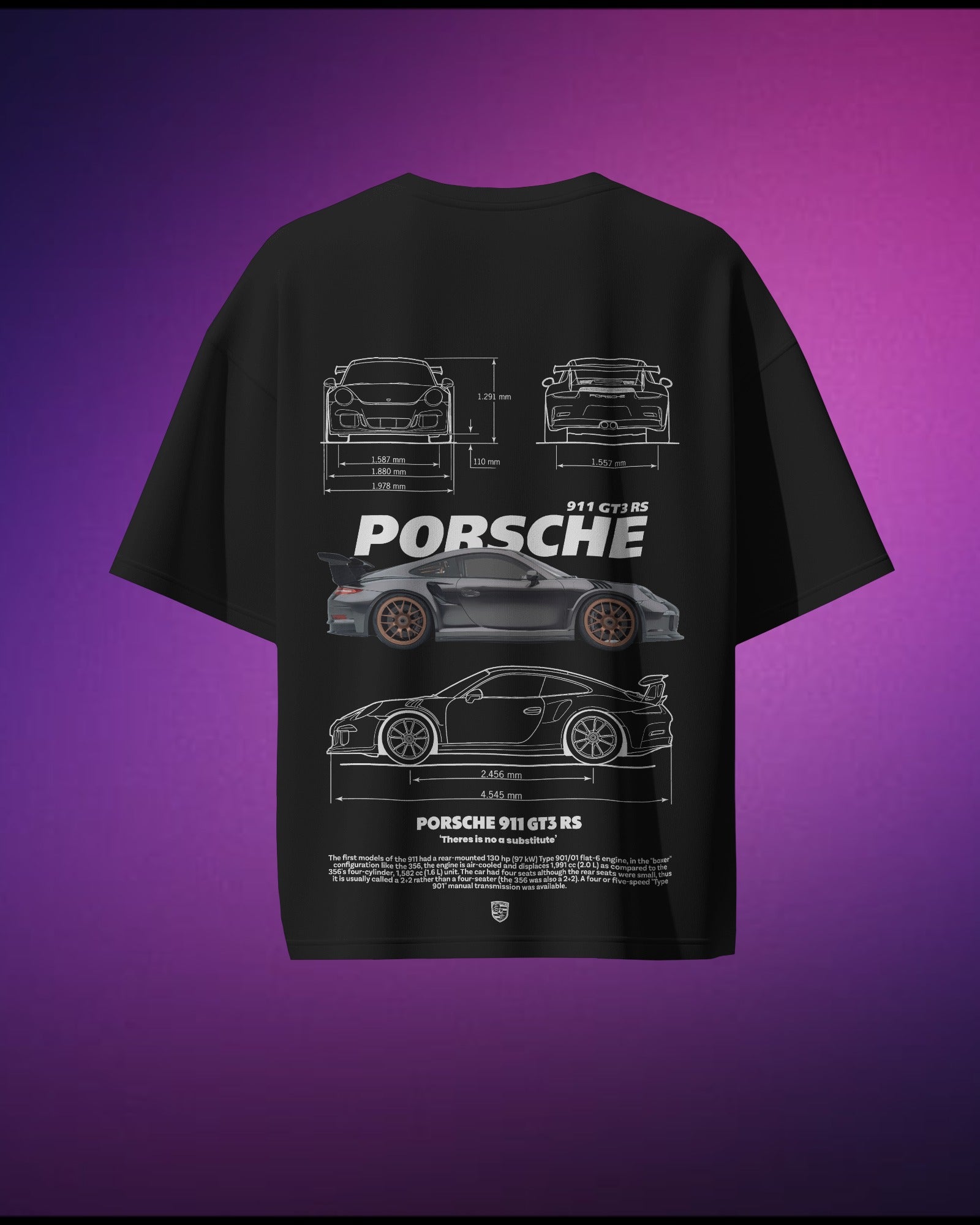 Porsche 911 GT3 RS V3 T-Shirt 