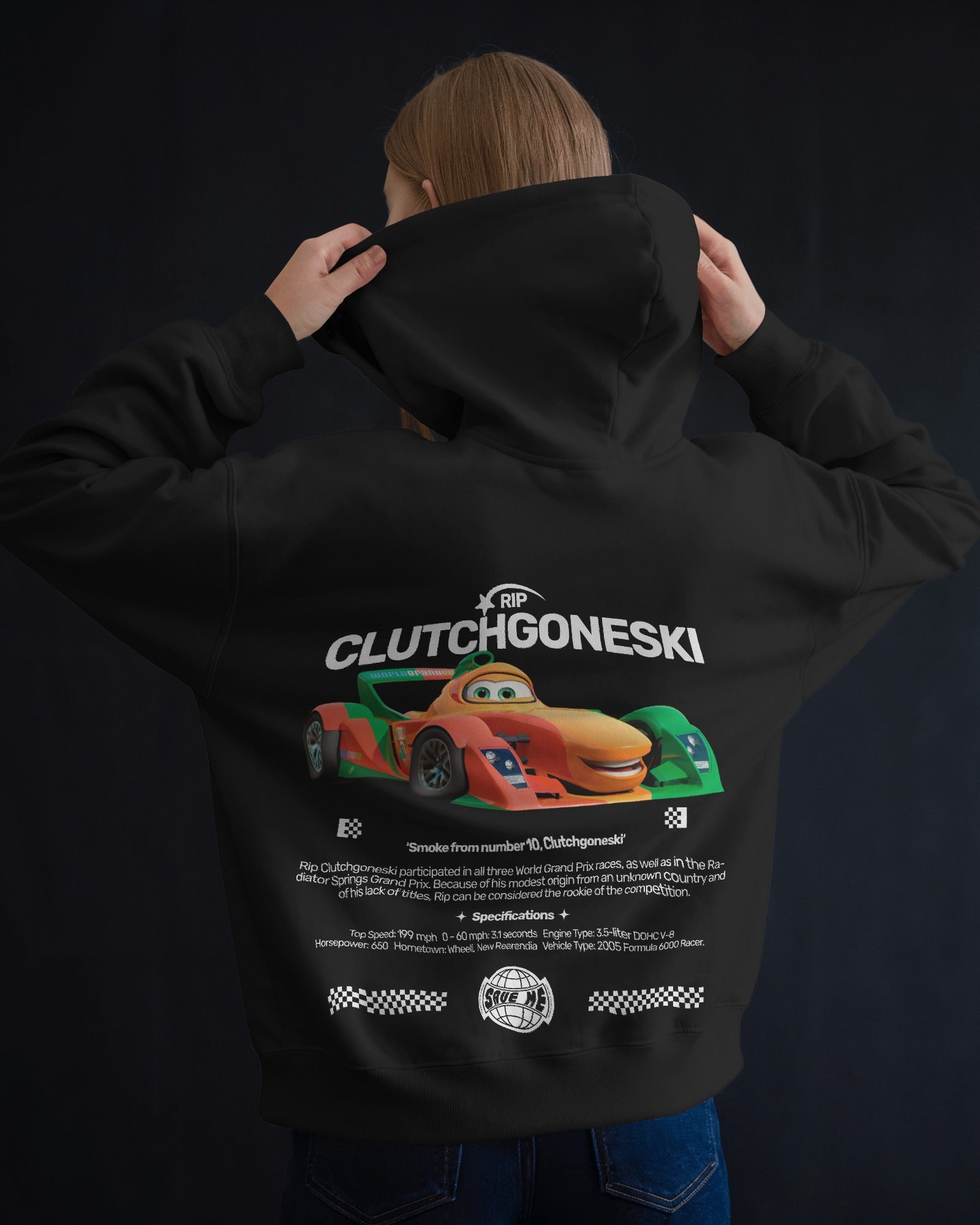 Clutchgoneski Premium F1 Cotton Hoodie