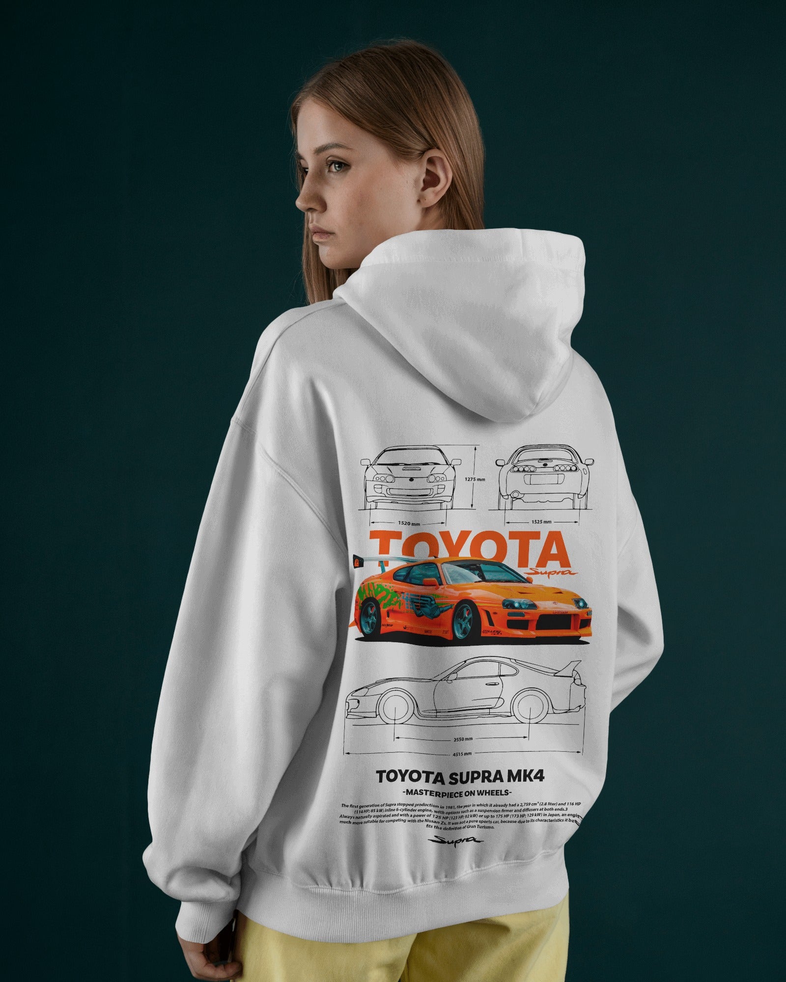 Toyota Supra MK4 Premium Hoodie