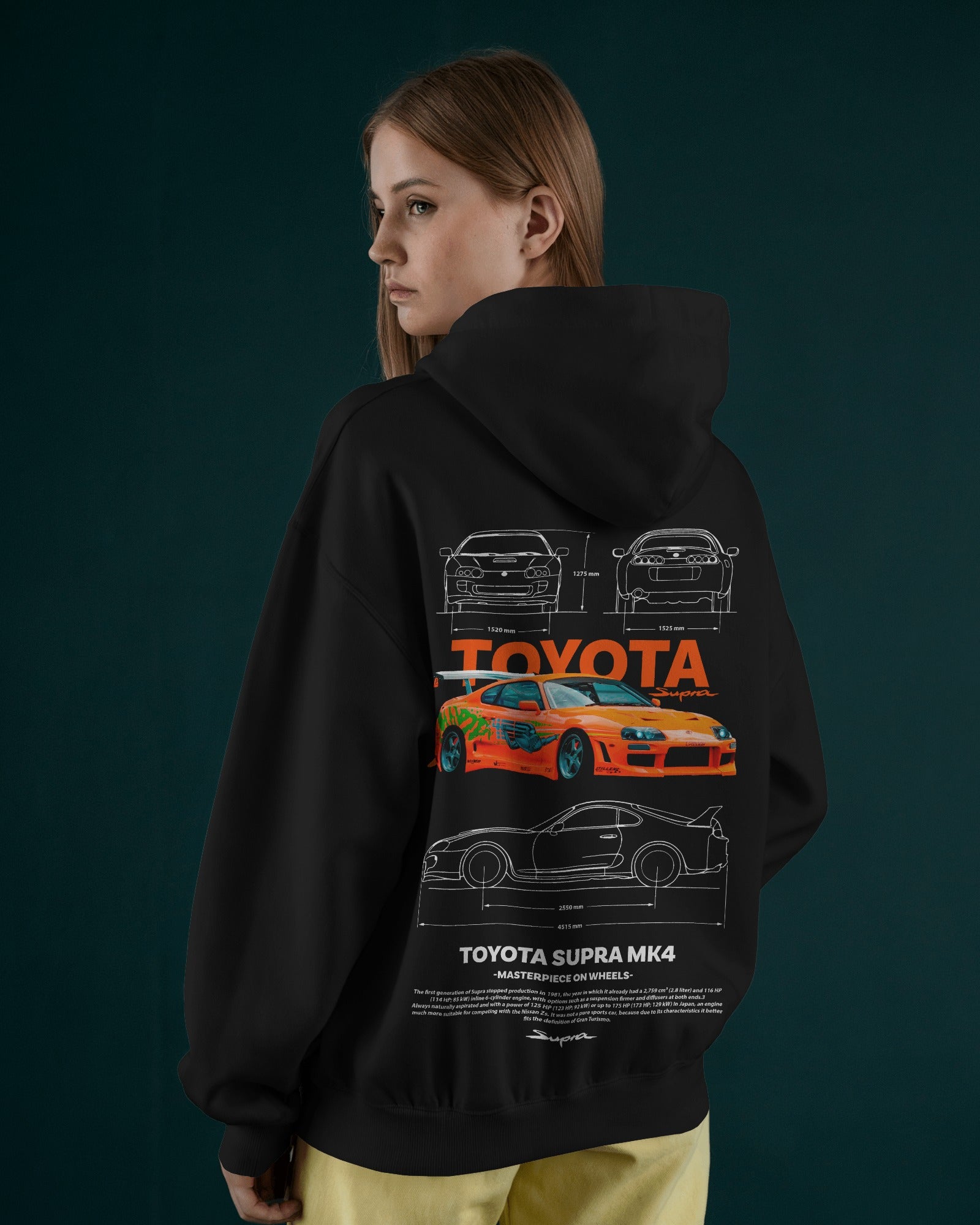 Toyota Supra MK4 Premium Hoodie