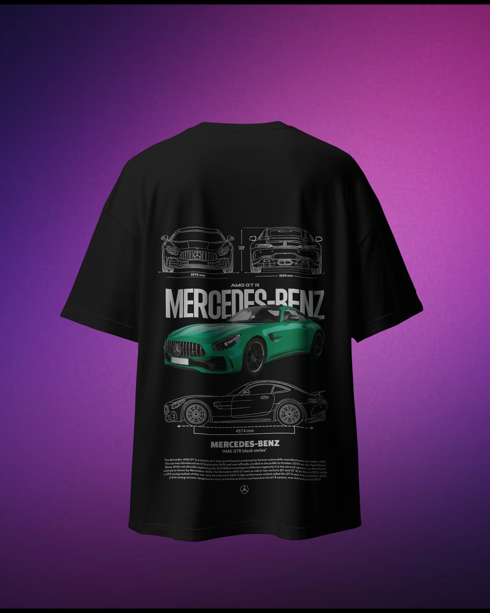Green Mercedes AMG T-Shirt 
