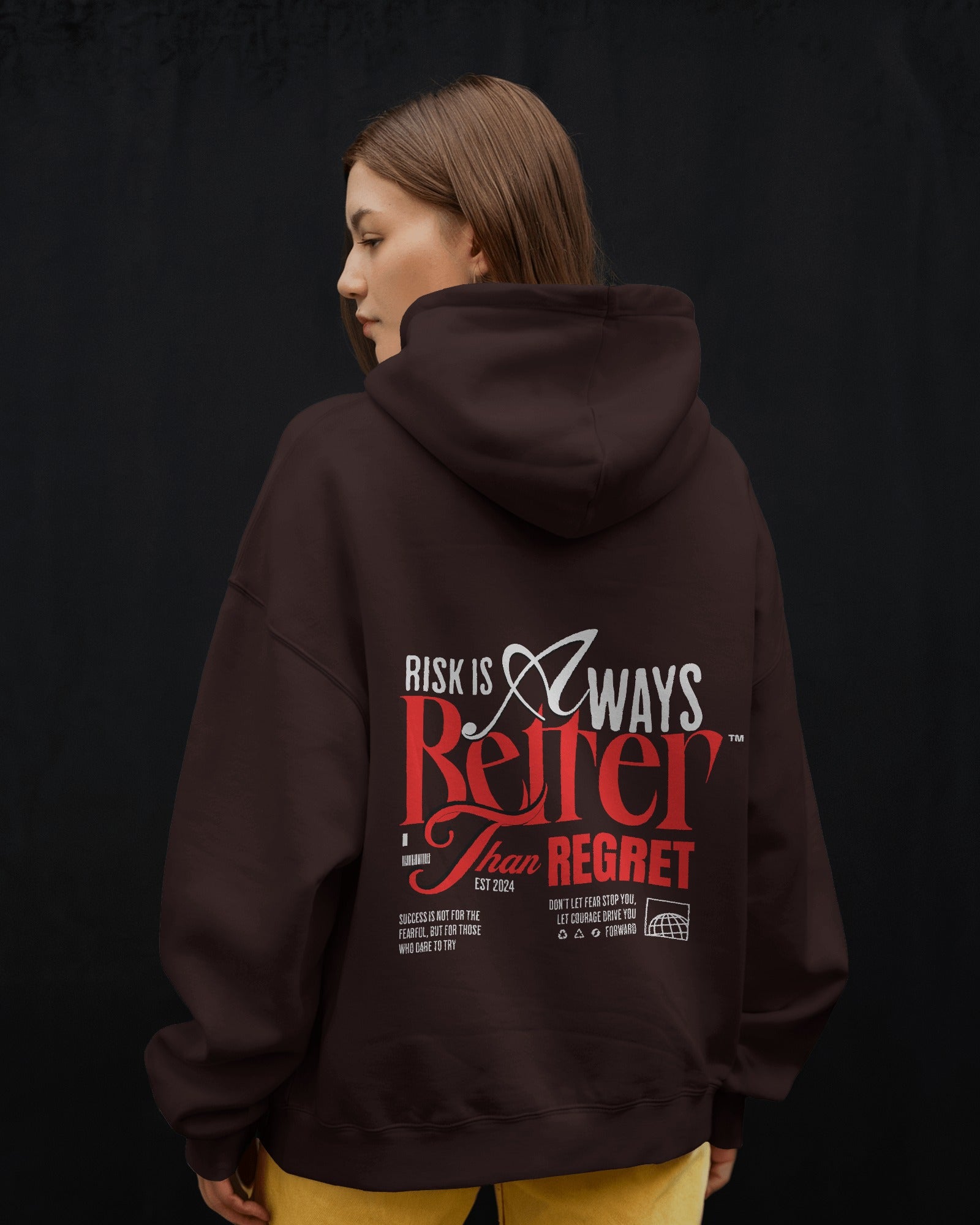 Risk is Always Better - Premium Cotton Hoodie